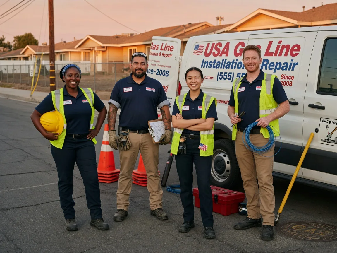 Gas Line Installation company in Blairs Mills, PA
